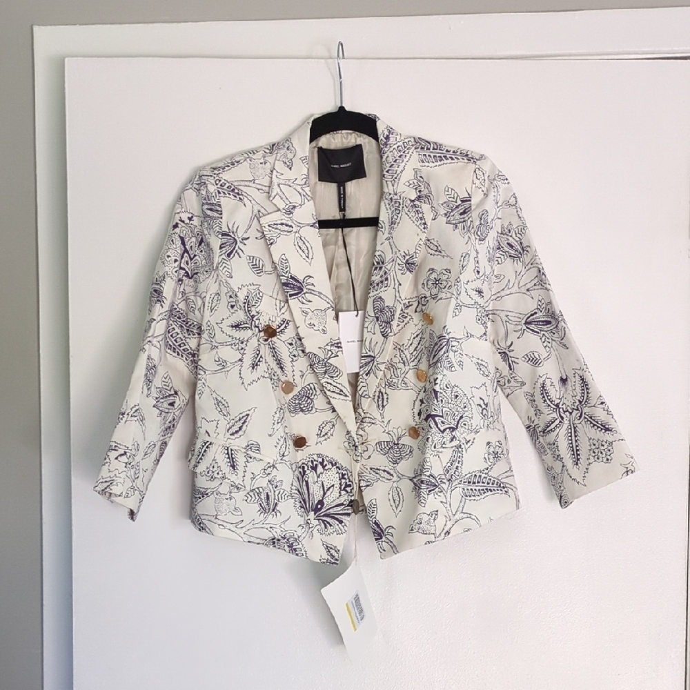 Floral Print Women's Blazer
